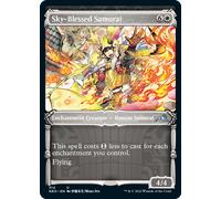 Sky-Blessed Samurai (Samurai Frame) | Kamigawa: Neon Dynasty