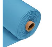 Sky Blue 100% Cotton Plain Fabric 60 Inch 150cm Wide 150GSM Material - Sewing, Dressmaking, Quilting, Curtain Linings, Pillowcases & Totes by CRAFT Queen LTD - 10 Metre