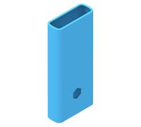 (sky blue, 2C 20000mAh) Anti-slip Soft Silicone Protective Skin Cover Case For Xiaomi Mi Powerbank 2C 20000mAh