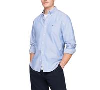 (Sky Blue, 2XL) TOMMY HILFIGER Mens Shirts Slim Fit Casual Cotton