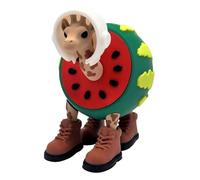 Sky Blue Giraffe - Articulated Figure XL Brainrot Italian Memes 11.5x8cm - Watermelon Astronuata Giraffe - Collectible Memes Brainrot Italiano - Brainrot Collection - Trallelero, Cappuccino, Tung Tung