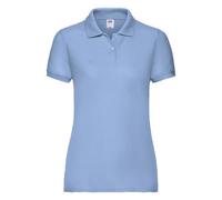 (Sky Blue, L) Lady-Fit 65/35 Polo