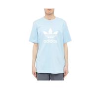 (Sky Blue, S) Adidas Originals Mens T Shirts Trefoil Logo California Retro Design Tee