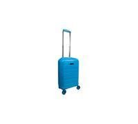 (Sky Blue, Small 20") Hampton&Stewart PP 8 Wheel Hard Shell Suitcase