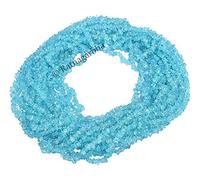 Sky Blue-Topaz Gemstone Nuggets Chips Loose Beads Strand, 34 Inch Length, Jewelry Making, Wholesale Price.-B0DLT1CC41