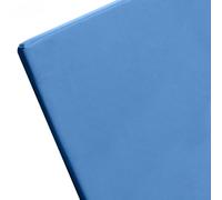 Sky Blue Waterproof Seat Cushion 5cm Thick Non Slip Bench Cushion for Outdoor & Indoor Use Washable Garden & ill Cushion 125 x 55 cm Comfortable Seating Solution