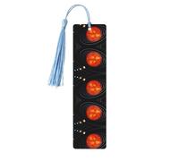 Sky Blue Wooden Bookmark - Outer Space Galaxy Solar System Print Ideal Decor for Book Lovers, Hardcover Books, Journals, Diaries & More