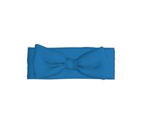 Sky BlueBow headband, patterned baby bow hair accessory, suitable for newborns, infants, and everyday wear