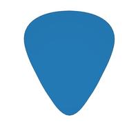 Sky BlueGuitar Picks, 12-Piece Pattern Set, Three Different Thicknesses for Acoustic Electric Guitar and Other Instruments