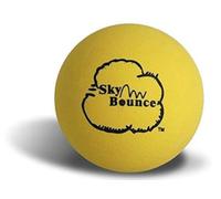 Sky Bounce Color Rubber Handballs for Recreational Handball, Stickball, Racquetball, Catch, Fetch, and Many More Games, 2 1/4-Inch, Yellow, 12 Count