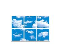 Sky Cloud LED Panel 2D Version, 60x60cms, 40W, 3 yrs Warranty Pack of 6