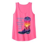 Sky Cowboy Boot Desert Dreamers Boho Cowgirls Wanderers Tank Top