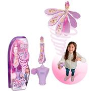 Lansay - Sky Dancers - Beautiful Luna Doll - Magic Flying Fairy Doll for Children from 6 Years - Fairy Doll that flies into the air with her string launcher - Works without batteries