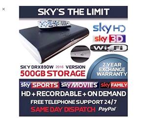 SKY DRX890-WL SKY+ HD BOX LATEST 2015 MODEL by Sky