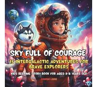 Sky Full of Courage: 15 Intergalactic Adventures for Brave Explorers (Kids Bedtime Story Book for Ages 3-8 years old)
