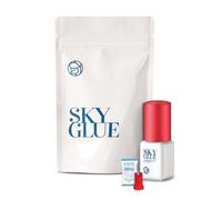 Sky Glue for Eyelash Extensions S+ | Super Strong Lash Extension Glue | Professional Black Adhesive for Long Lasting Semi Permanent Individual Lash Extensions | Fast Drying / 7+ Week Retention 5ml