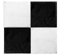 Sky High Bull's-Eye (48"x48") UAV Drone Ground Control Points (GCPs)/Aerial Targets for Mapping & Surveying (6 Pack) | Center Passthrough (Black/White Markers) | Pix4D & DroneDeploy Compatible