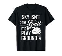 Sky is My Playground Parasailing Parasail Parasailer Apparel T-Shirt