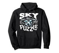 Sky Is My Puzzle Weather Forecaster Meteorologist Weatherman Pullover Hoodie