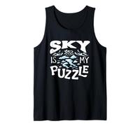 Sky is My Puzzle Weather Forecaster Meteorologist Weatherman Tank Top