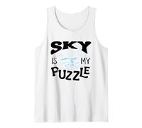 Sky is My Puzzle Weather Forecaster Weatherman Tank Top