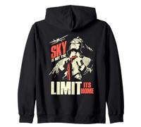 Sky is not the limit its home Zip Hoodie