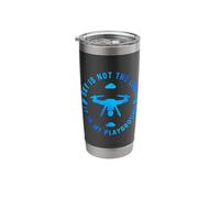 Sky is Not The Limit Its My Playground Drone Pilot Rc Flying Stainless Steel Insulated Tumbler