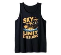 Sky is Not The Limit Kite Flyers Kite Fighter Tank Top