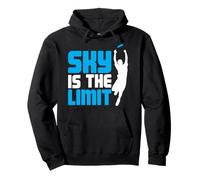 Sky Is The Limit - Disk Golfer Frisbee Player Pullover Hoodie