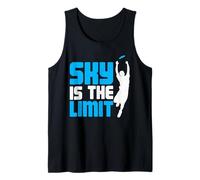Sky is The Limit - Disk Golfer Frisbee Player Tank Top