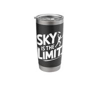 Sky is The Limit Frisbee Enthusiast Stainless Steel Insulated Tumbler