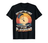 Sky Isn't The Limit Parasailer Paragliding Parasailing T-Shirt