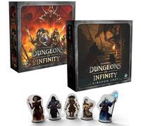 Sky Kingdom Games, Dungeons of Infinity the Board Game Bundle: Base Game and Kingdom Cost Expansion (2 Items)