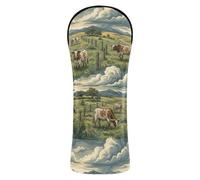 Sky Mountain Texas Club Head Cover, Golf Gift | Golf Headcover, Well-made and Snug, PU Leather, for your Club