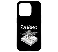 Sky Nomad Drone Flying Explorer With Compass Case for iPhone 15 Pro
