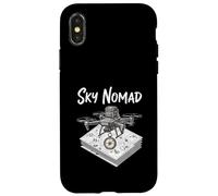 Sky Nomad Drone Flying Explorer With Compass Case for iPhone X/XS