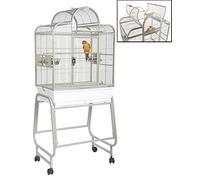 Sky Pet Products Mini Santa Fe Stone Top Opening Bird Cage with Perch