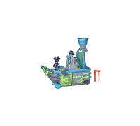 Sky Pirate Battleship Preschool Toy, Vehicle Playset with 2 Action Figures for Kids Ages 3 and Up Multicolor F36655L0