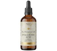 Sky Premium Life Hyaluronic Acid Liquid | 99% Pure Bio-Active Formula | 1500 kDa High Molecular Weight | High Viscosity for Skin & Joint Support | 100ml Vegan Food Supplement