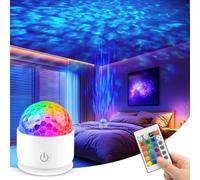 Sky Projector, Galaxy Projector for Gift Parties, Sensory Lights with 16 Colors+7 Brightness, Night Light with Remote Control, LED Light for Room Decor, Bedroom Accessories