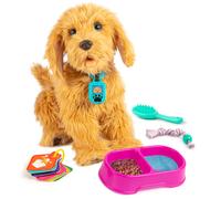 Sky Rocket My Fuzzy Friend Moji Interactive Labradoodle - Plush Interactive Dog Toy for Boys and Girls Loveable and Lifelike Companion Pet
