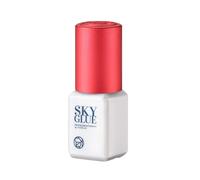 SKY S+ Super Eyelash Glue for Lash Extensions | Professional Super Strong Glue | Semi Permanent, Long Lasting Eyelash Adhesive | Individual Lashes, Super Fast Drying Glue, Black Formula (5ml)