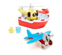 Sky & Sea Explorer Set - Airplane + Rescue Boat & Helicopter