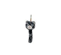 Sky Snow Leopard Grey & Black Bag Charm