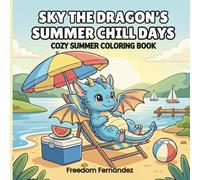 Sky the Dragon’s Summer Chill Days: Cozy Summer Coloring Book