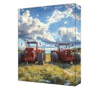 Sky Tractor Paint by Numbers, Painting by Numbers for Adults Kits, DIY Canvas Paint by Number Kids Kits, Color Acrylic Pigment Drawing Crafts, Gifts for Home Wall Decor 40x50cm (Without Frame) T-851
