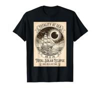 Sky Watcher 2026 Total Solar Eclipse Totality At Sea Sailor T-Shirt