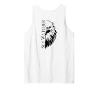 Sky Watcher Eagle Freedom Spirit Backprint Tank Top