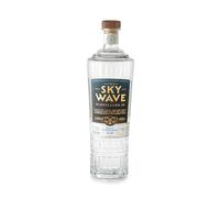 Sky Wave Navy Strength Gin - Premium Small Batch Craft Gin Distilled In Oxfordshire - 57% ABV - Ideal Gifts for Women and Men (700ml, London - Navy Strength Edition)
