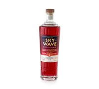 Sky Wave Gin - Premium Small Batch Gin, 700ml - Raspberry And Rhubarb Gin - 42% ABV - Handcrafted Micro-Batch Craft Gin - Distilled In Oxfordshire - Made With 100% British Grain